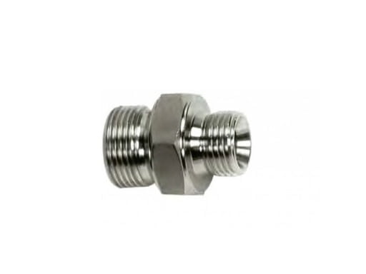 Nipple - in Stainless Steel - AISI 304 - M1/2" x M1/2
