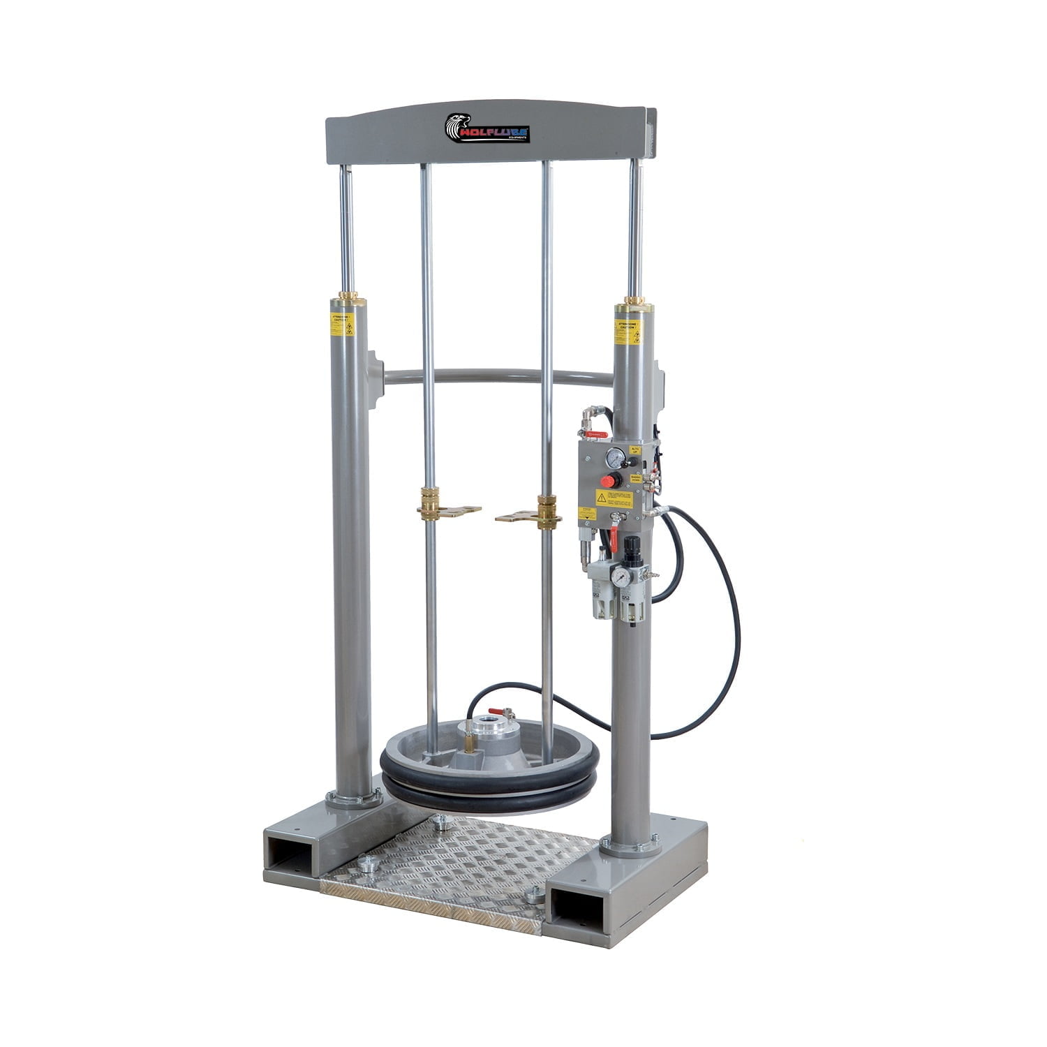 Grease Kit - RAM - Frame Lifter And Press - Without Pump - For 400 lbs Drum - Shank Adapter Diameter 1.97"