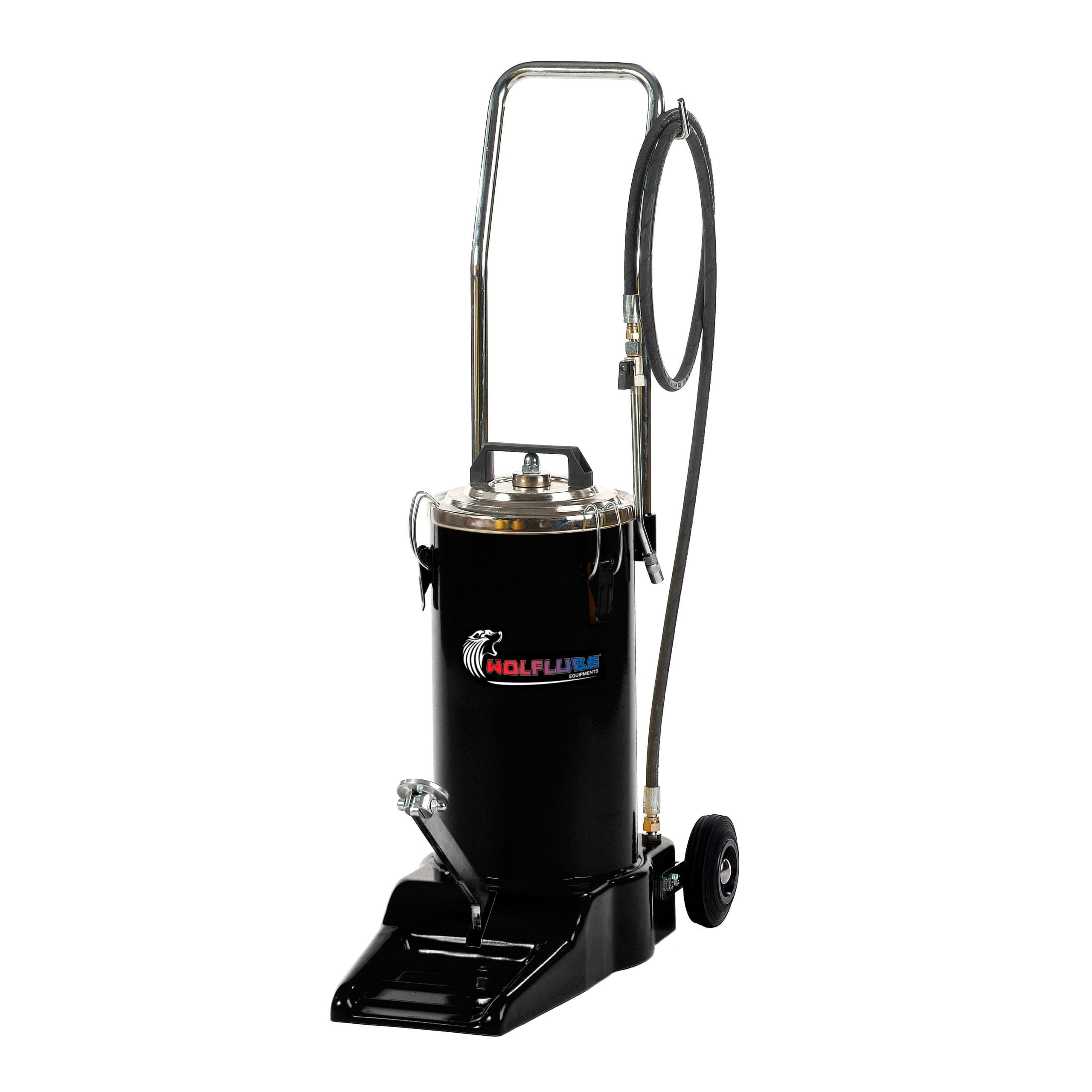 Foot Operated Grease Pump with Bucket - 35 lbs Bucket Capacity
