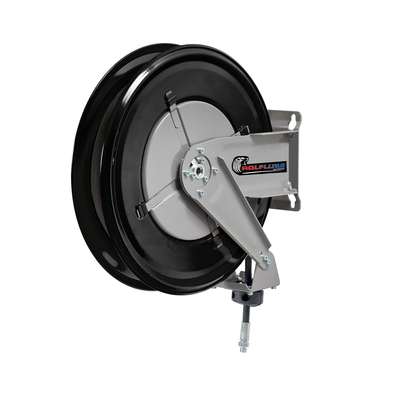 Automatic Hose Reel - F460 - For Grease - 3/8" - 50' Hose - M3/8" x M1/4"