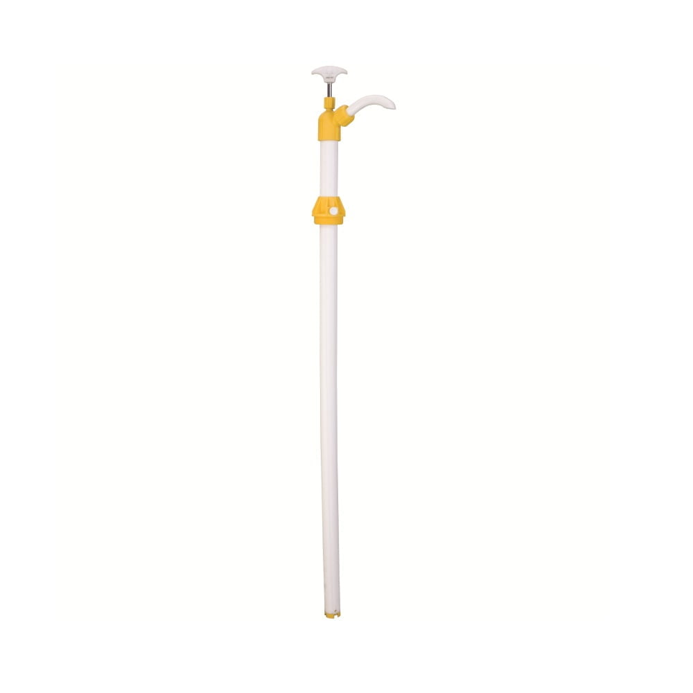 Manual Oil Pump - Polypropylene Chemical - For 55 gal Drum - Free Flow Rate 14 oz/stroke