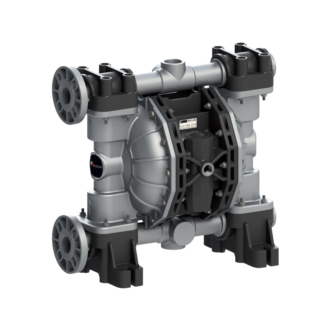 Diaphragm Pump - Aluminum - 1.1/2'' - For Oil and Diesel - Free Flow Rate 145 gpm