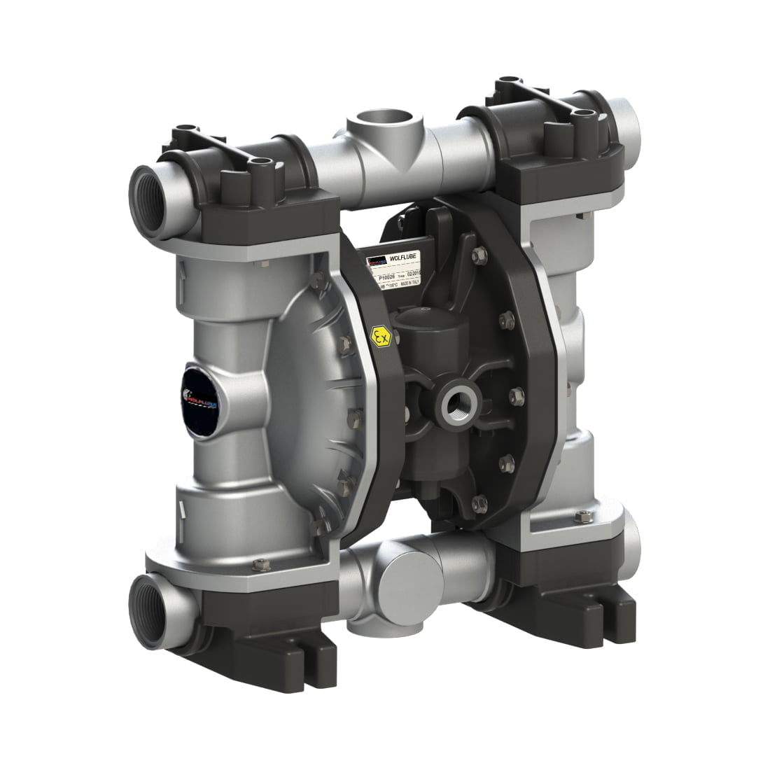 Diaphragm Pump - Aluminum - 1.1/4'' - For Oil and Diesel - Free Flow Rate 66 gpm