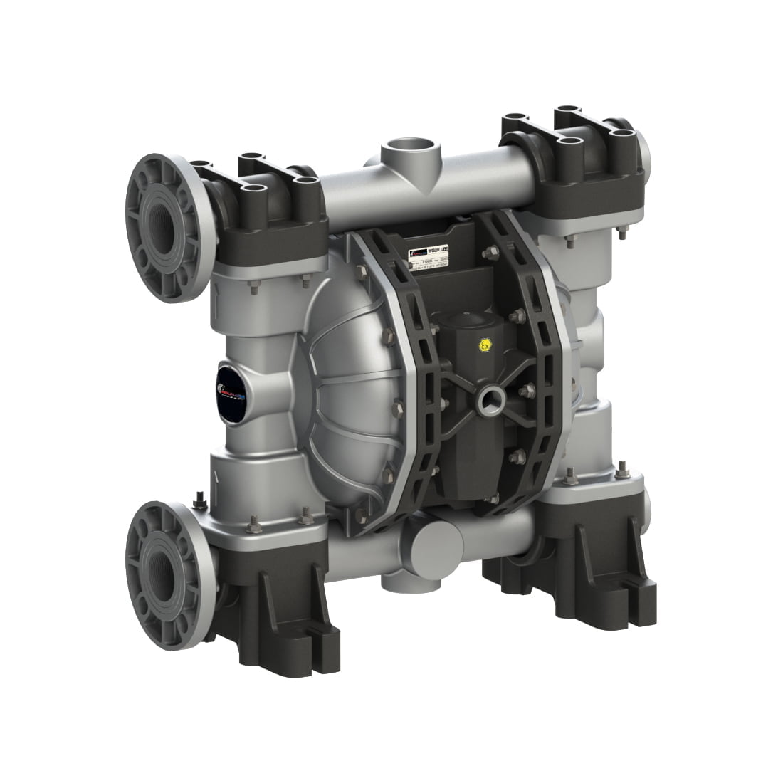 Diaphragm Pump - Aluminum - 2'' - For Oil and Diesel - Free Flow Rate 185 gpm