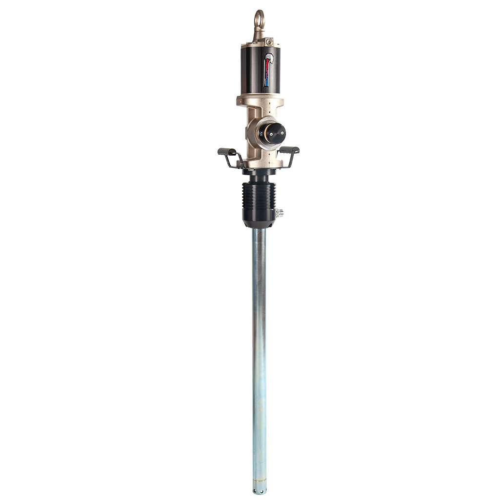 Industrial Air-Operated Oil Pump, 8:1 ratio Pump For 55 gal Drum with 9.3 gpm Free Flow Rate