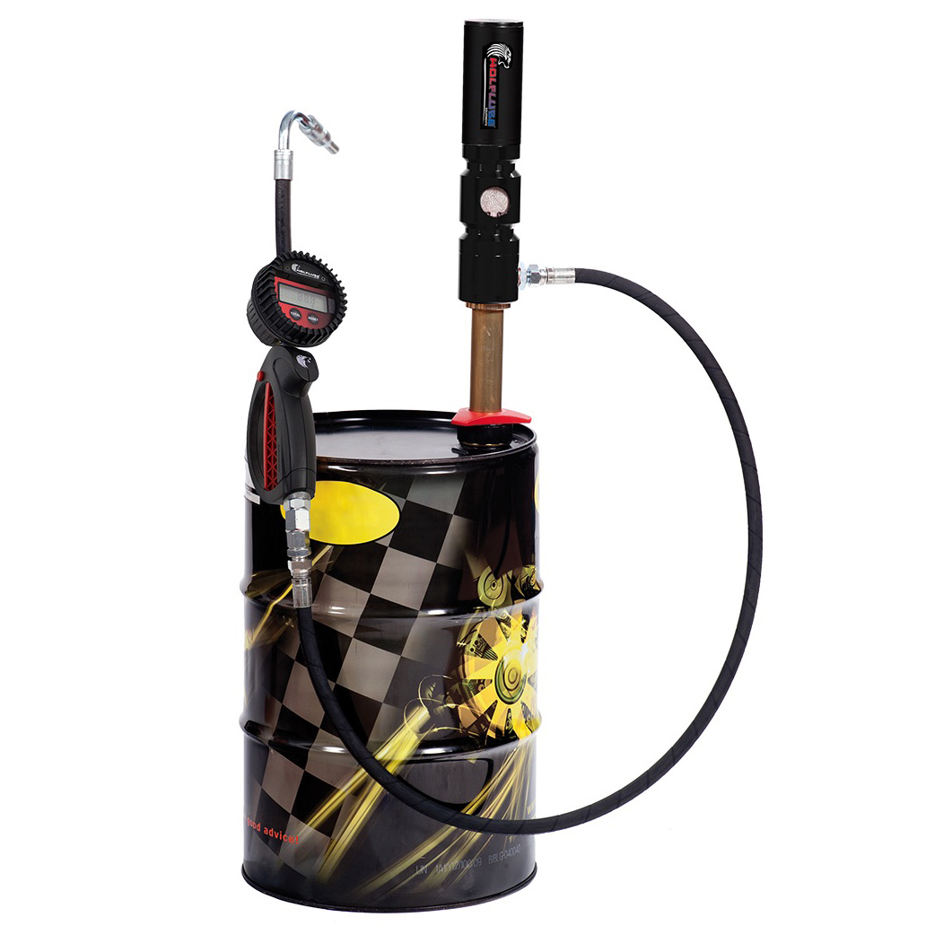 Oil Kit for 16 gal Drum with 5:1 pump, Dispensing Hose and Digital Control Handle