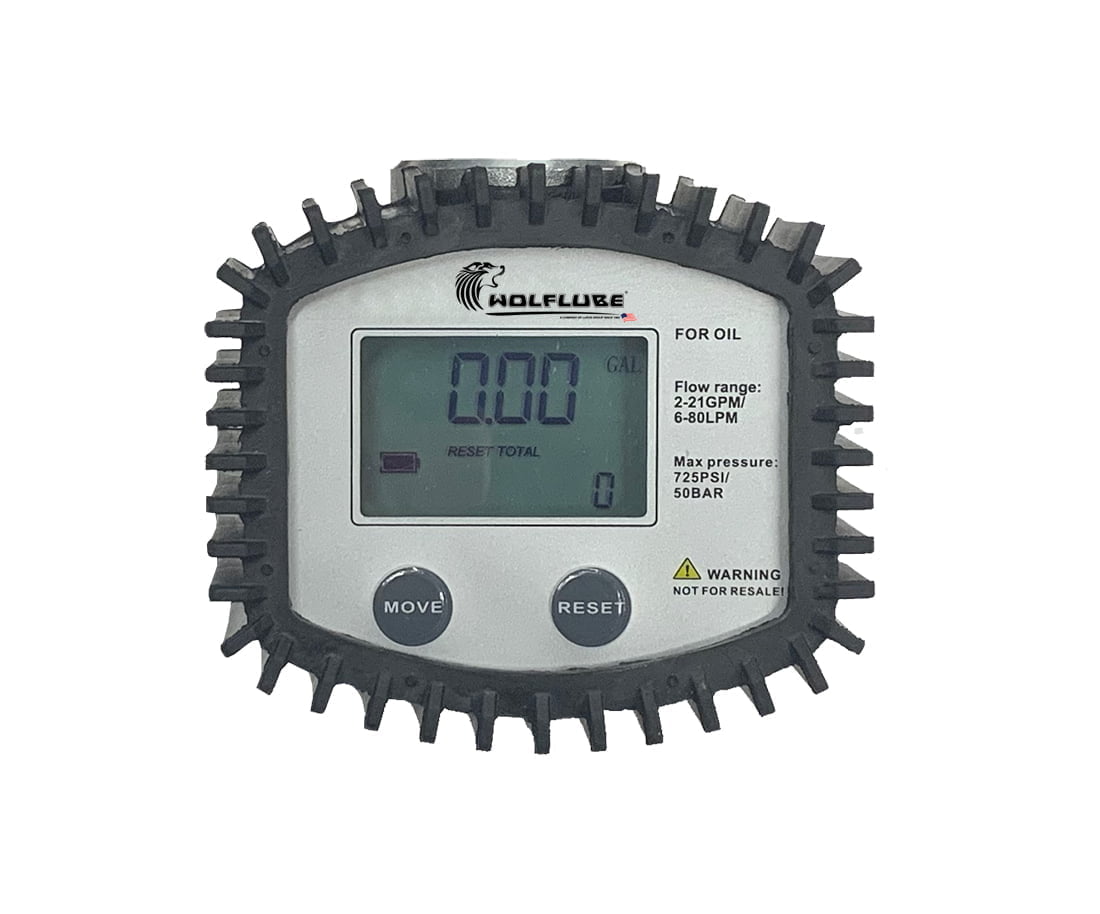 Digital Oil Meter - Inlet 3/4'' - Up to 15 gpm