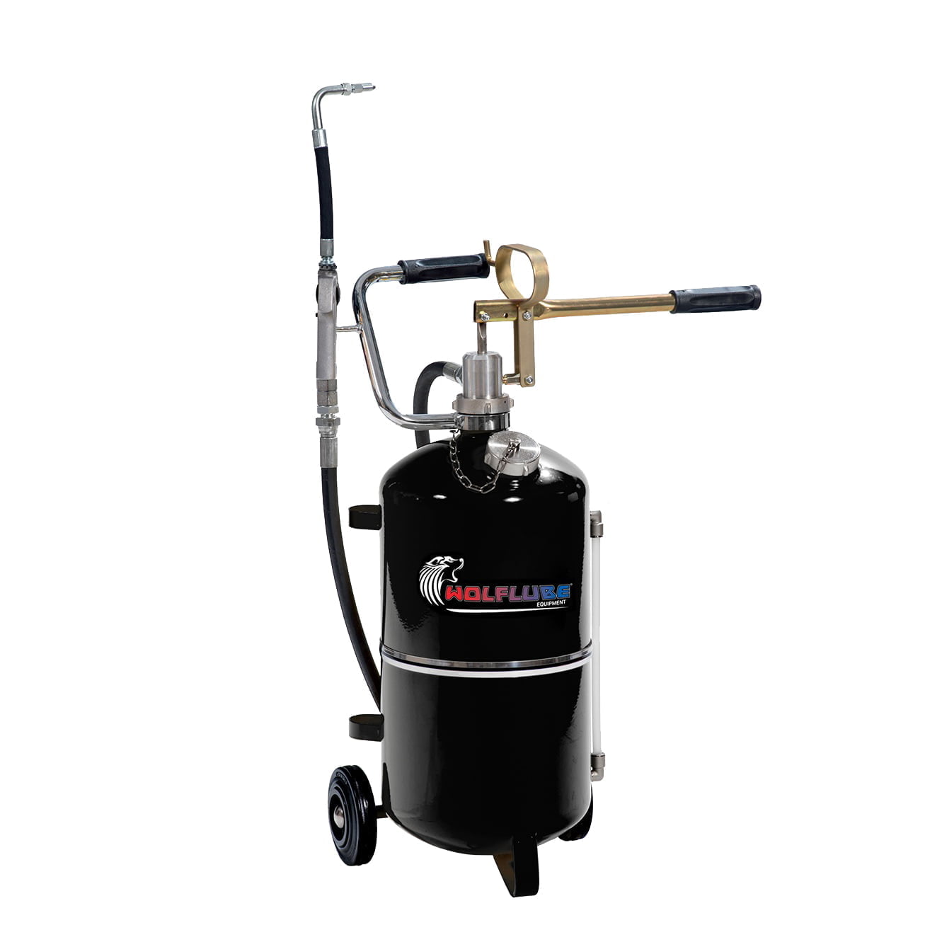 Oil Dispenser - Manual System - 6.3 gal Capacity - with Digital Control Handle