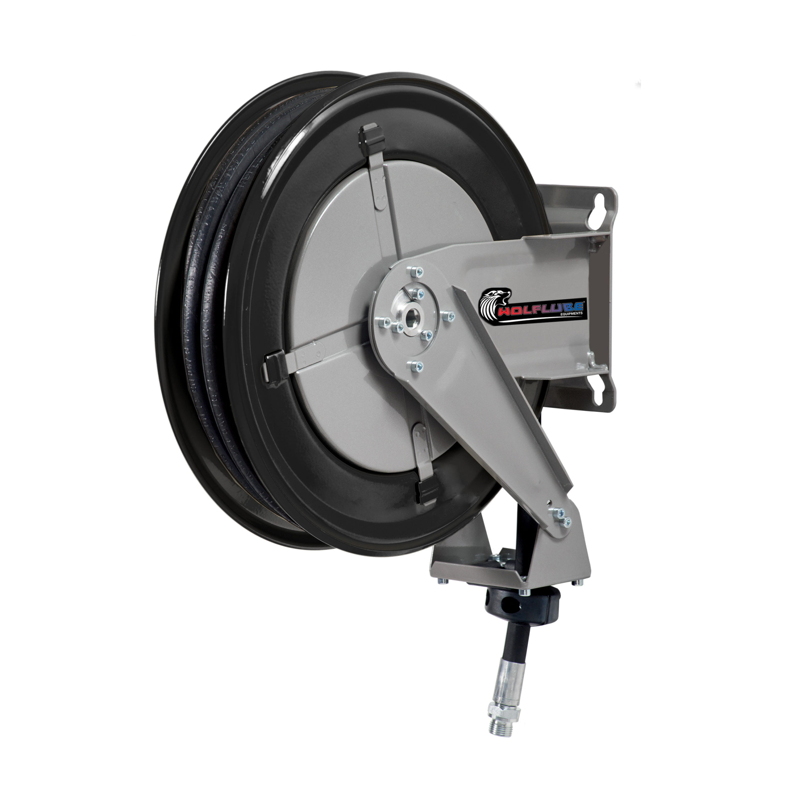 Automatic Hose Reel - For Oil - 1/2'' - 65' Hose - M1/2'' x M1/2''
