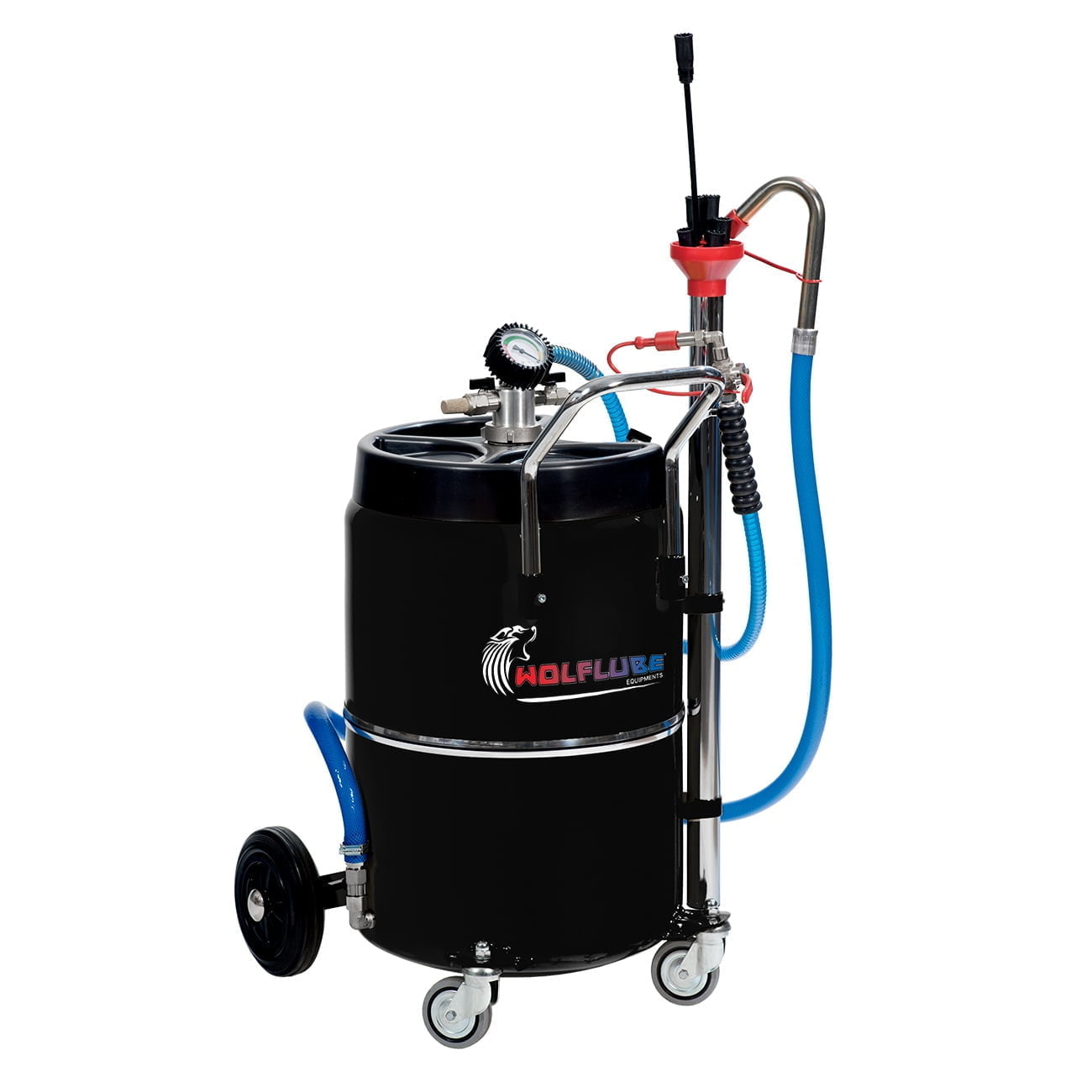 Air Operated Oil Suction Unit - 17.2 gal Capacity - with 10 Std. Probes (250029)