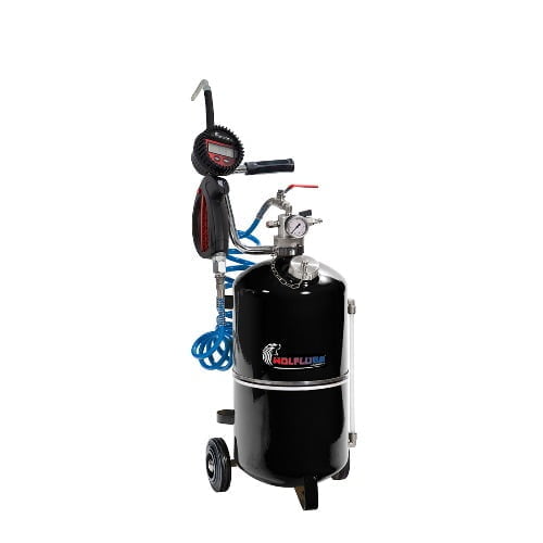 Oil Dispenser Unit - Portable - 6.3 gal Capacity - with Digital Control Handle