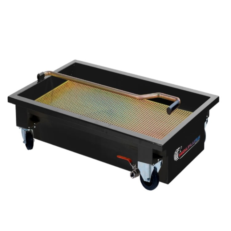 Wheeled Oil Drain Unit - 53 gal Capacity