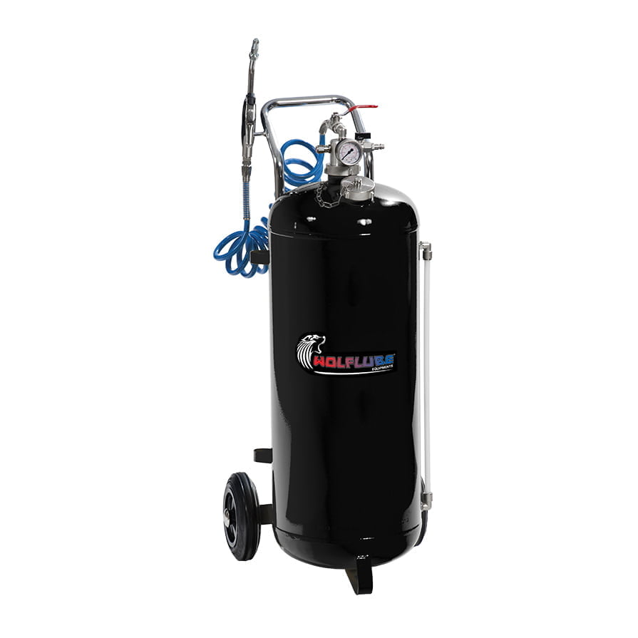 Oil Dispenser Unit - Portable - 13.2 gal Capacity - with Nozzle