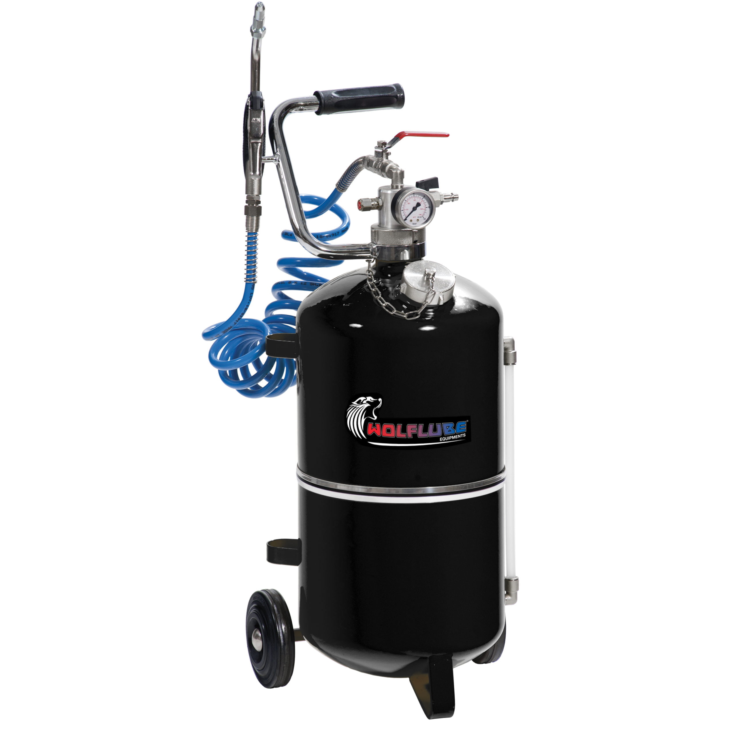 Oil Dispenser Unit - Portable - 6.3 gal Capacity - with Nozzle