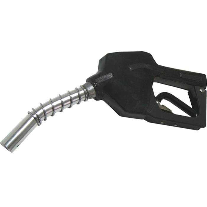 Automatic Fuel Nozzle - 1/2'' - Inlet 3/4'' NPT - Black - Up to 11 gpm