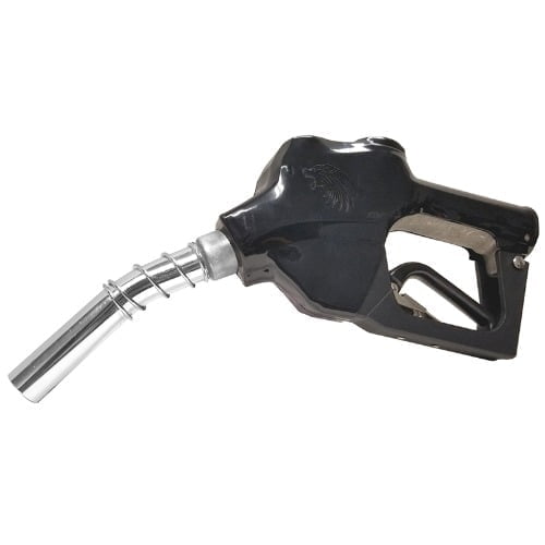 Automatic Fuel Nozzle - 1'' - Inlet 1'' NPT - No Pressure No Flow - Black - Up to 26.5 gpm