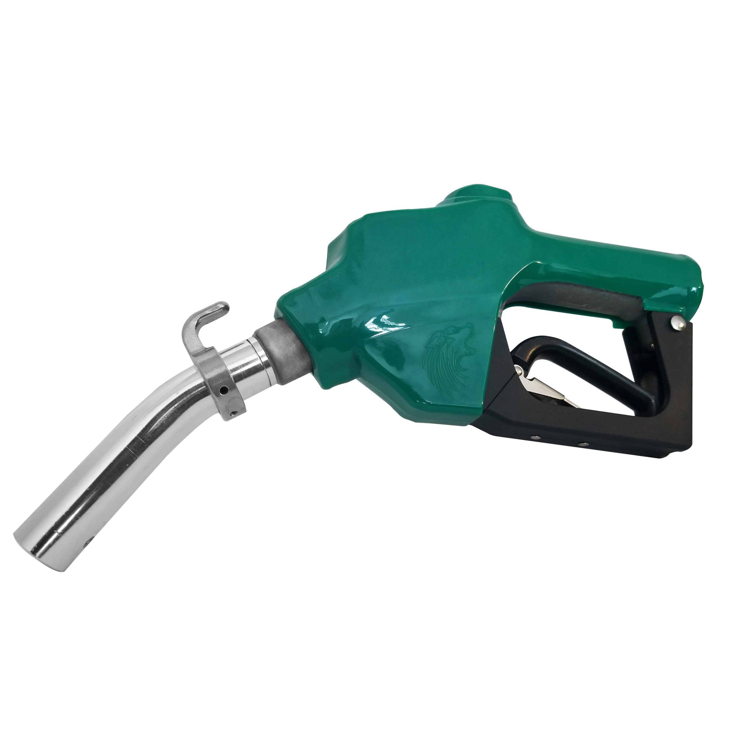 Automatic Fuel Nozzle - 1'' - Inlet 1'' NPT - With Hook - Green - Up to 26.5 gpm
