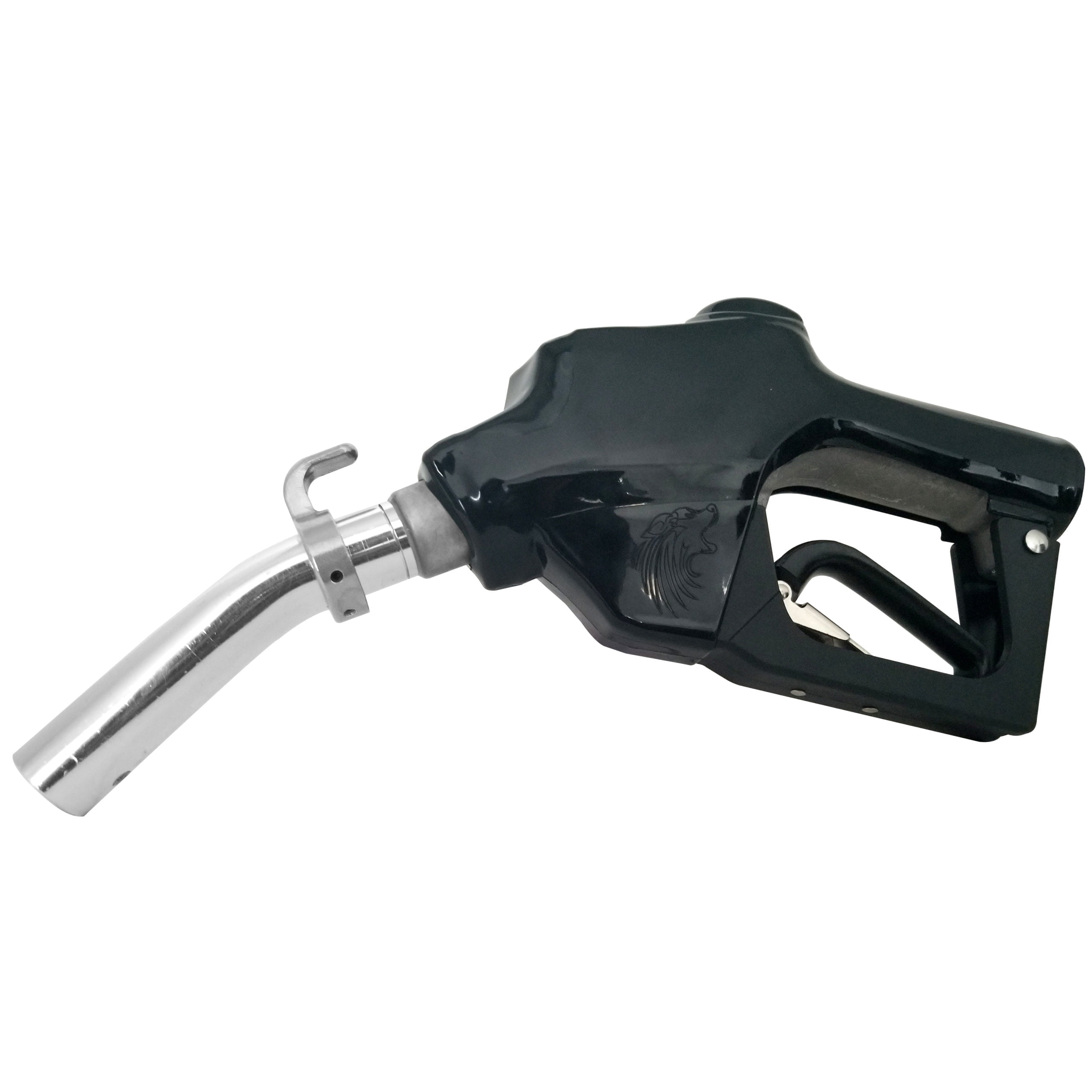 Automatic Fuel Nozzle - 1'' - Inlet 1'' NPT - With Hook - Black - Up to 26.5 gpm