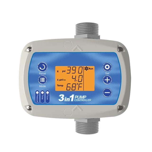 Wolflube Digital Pressure Control System with Meter and Temperature Monitor - 220V