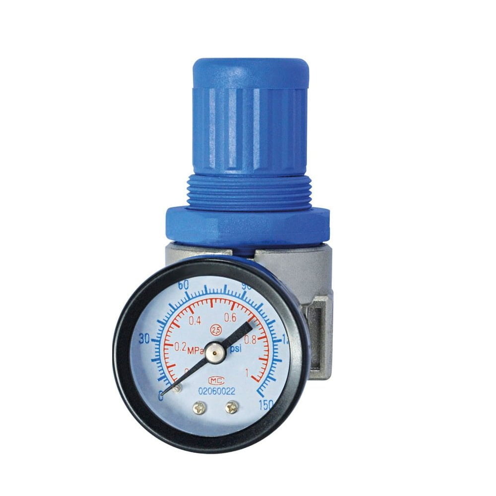Air Regulator - Plastic Bowl - 1/4'' - 145 PSI M.P - 16 CFM (120 gpm)