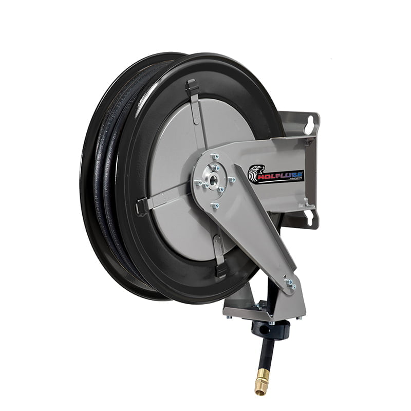 Automatic Hose Reel - F550 - For Air - 3/8'' - 80' Hose - M1/2'' x M3/8''