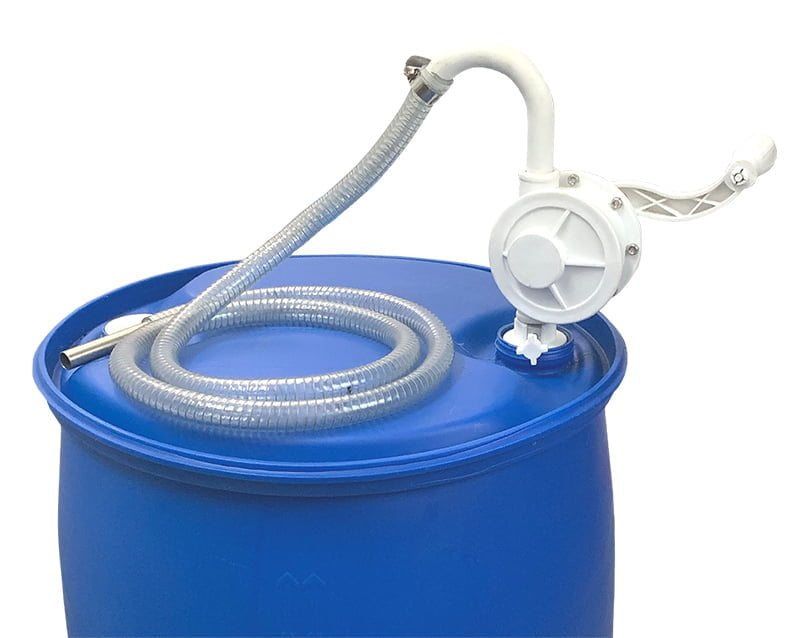 Manual DEF Pump - Rotary - with Hose and Stainless Steel Spout - Free Flow Rate 4 gpm