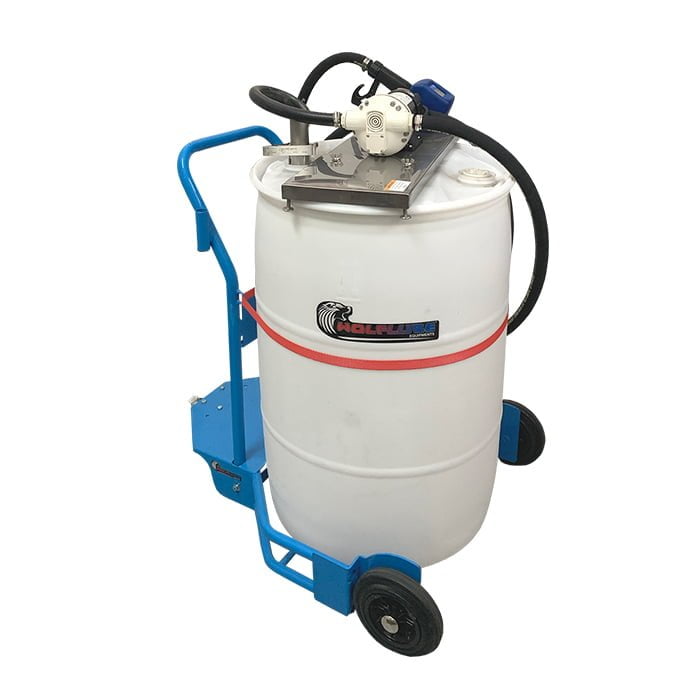 DEF Kit - 12V - For Drums - with Trolley - Built-In Meter Nozzle + Hose