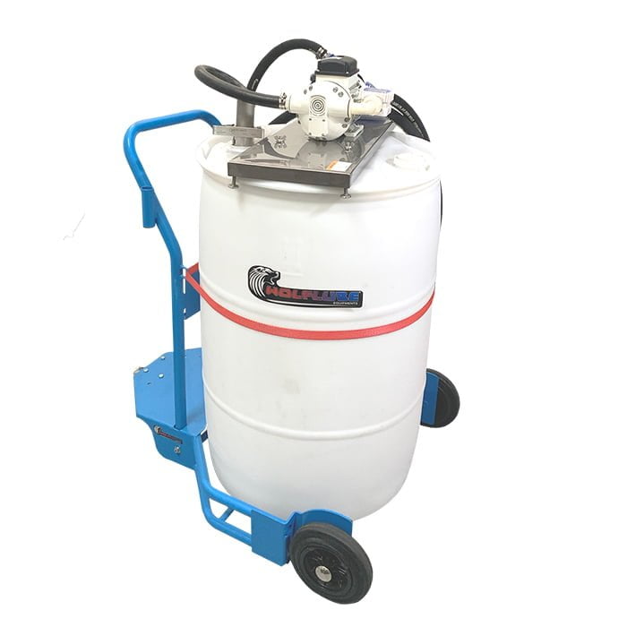 DEF Kit - 110V - For Drums - with Trolley - Auto. Nozzle + Hose + Digital Meter + Suc. Valve