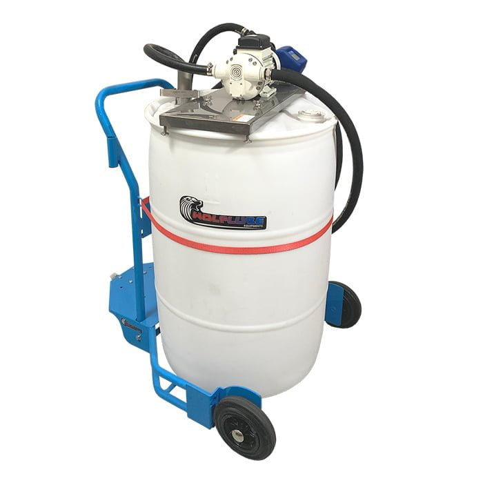 DEF Kit - 220V - For Drums - with Trolley - Built-In Meter Nozzle + Hose