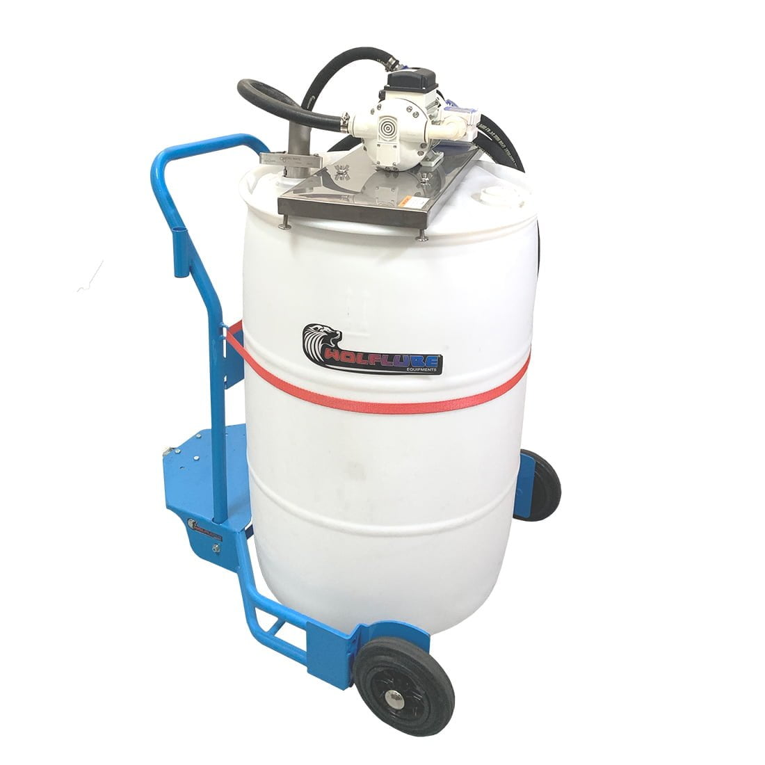 DEF Kit - 220V - For Drums - with Trolley - Auto. Nozzle + Hose + Digital Meter + Suc. Valve