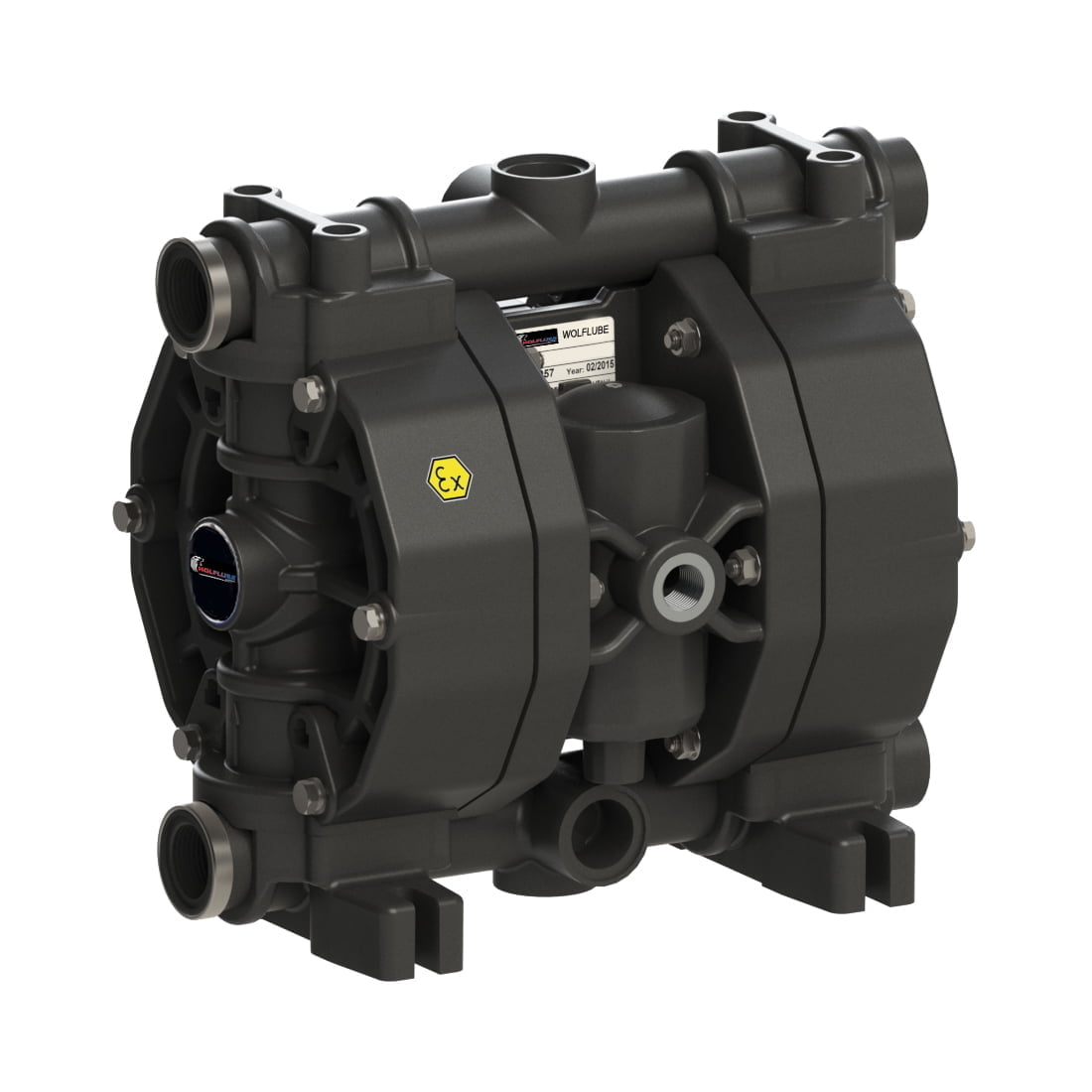 Diaphragm Pump - Polypropylene - 3/4'' - For Water and DEF - Free Flow Rate 29 gpm