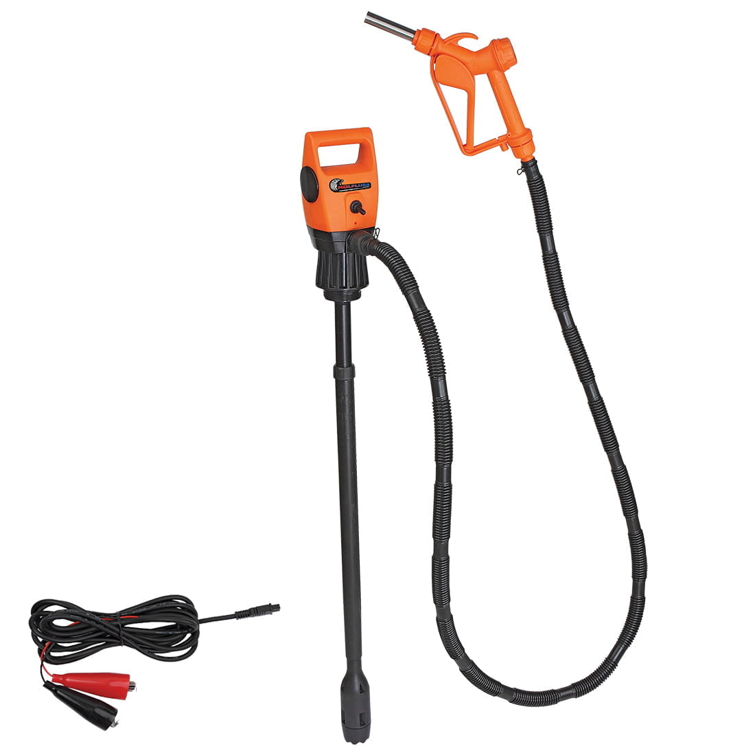 Electric DEF Pump - with Telescopic Suction Tube - 12V Cable - Free Flow Rate 5 gpm