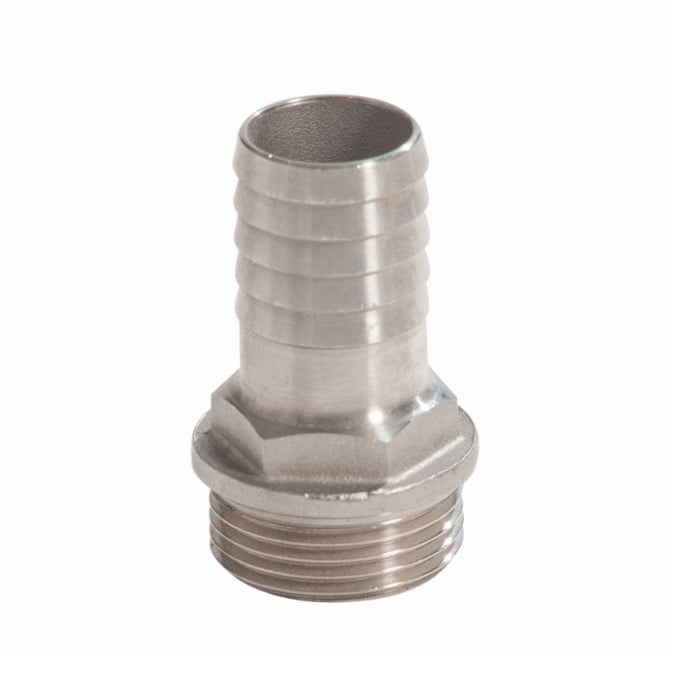 Hose Tail - in Stainless Steel - M3/4" x F3/4" - For DEF Automatic Nozzles