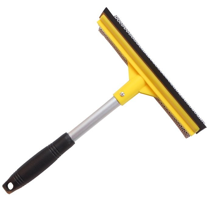 Window Squeegee - in Aluminum with Sponge - Small - Length 8" - Head Size 8 - Case with 5
