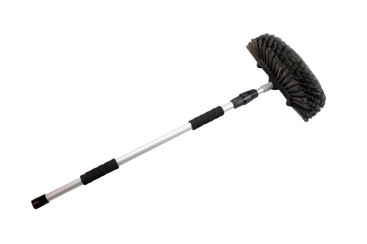 Washing Brush - Premium - Bristle in PBT - Length from 38" to 66" - Head Size 11" - Case with 3
