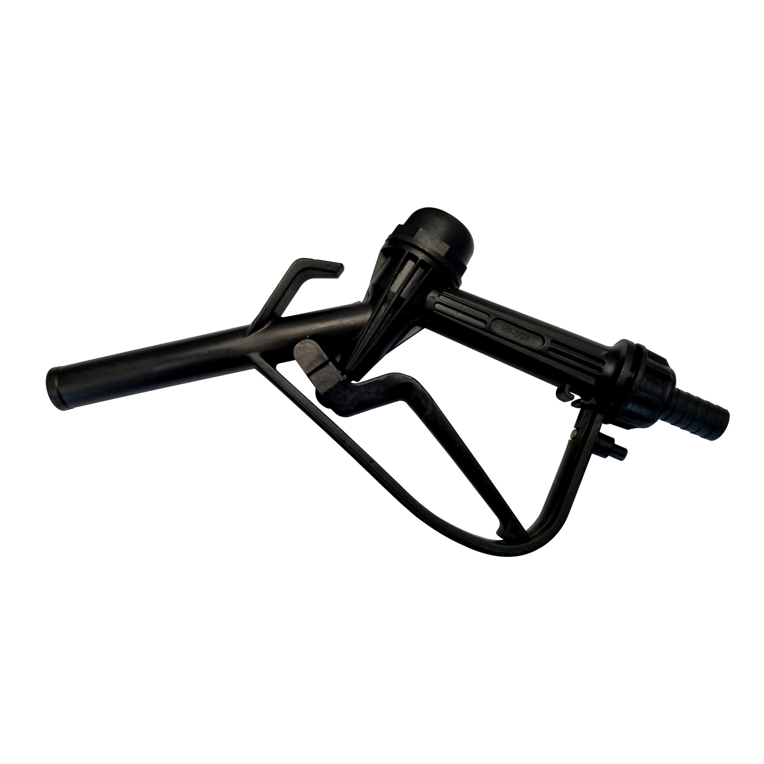 Manual Fuel Nozzle - 3/4'' - Inlet 3/4'' BARB - Plastic - Black