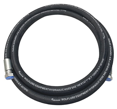 Hose Connection - Wolflube Hydraulic R1 - For Oil - 1280 PSI W.P - 1'' - 20' - F1" x F1"