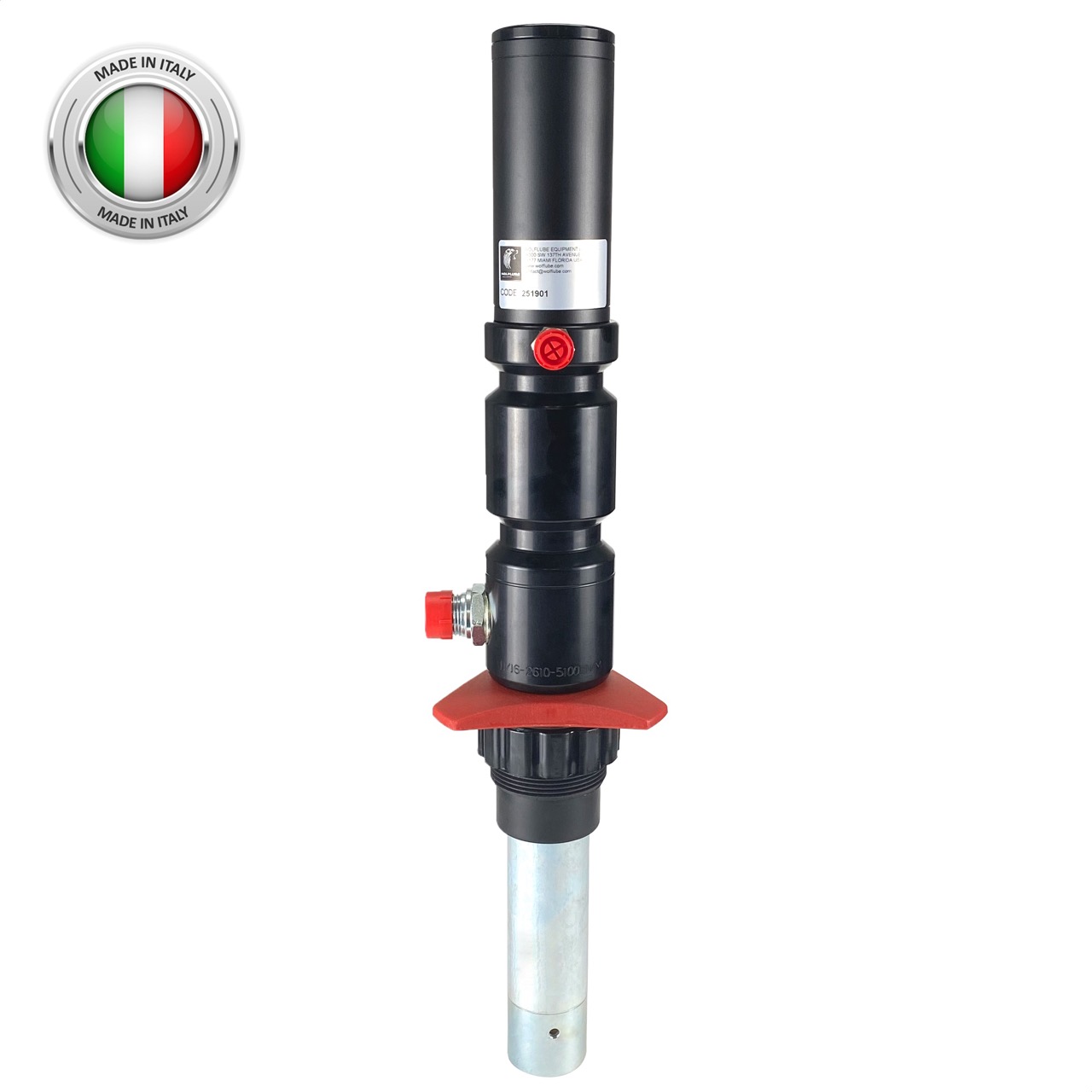 Air-Operated Oil Pump - 3:1 - Stub - Free Flow Rate 6.6 gpm - Image 2